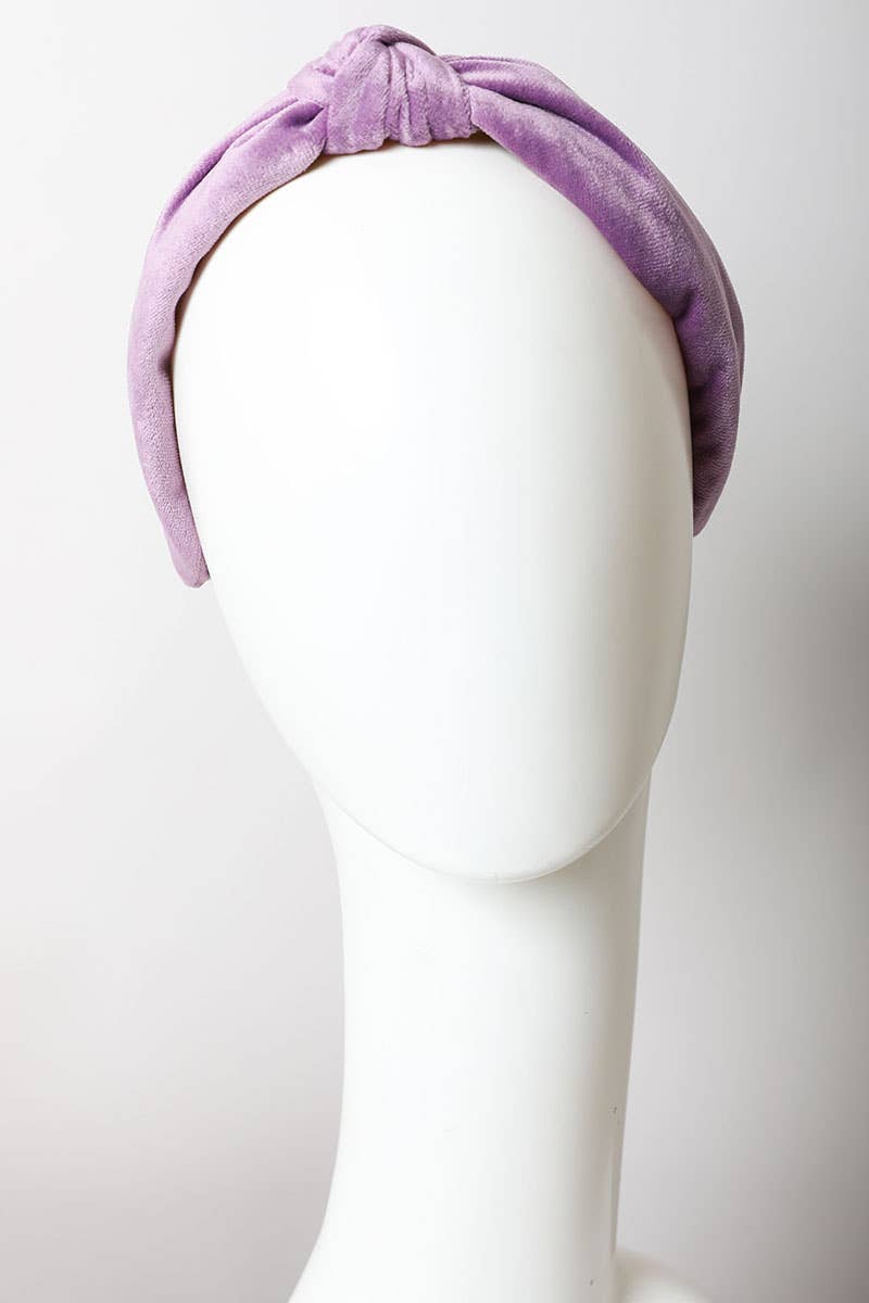 Velvet Turban Twist Knot Headband
