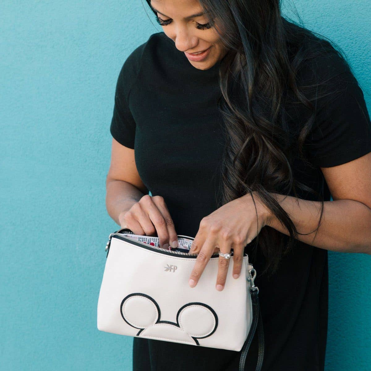 Freshly Picked Mickey Mania Zip Pouch