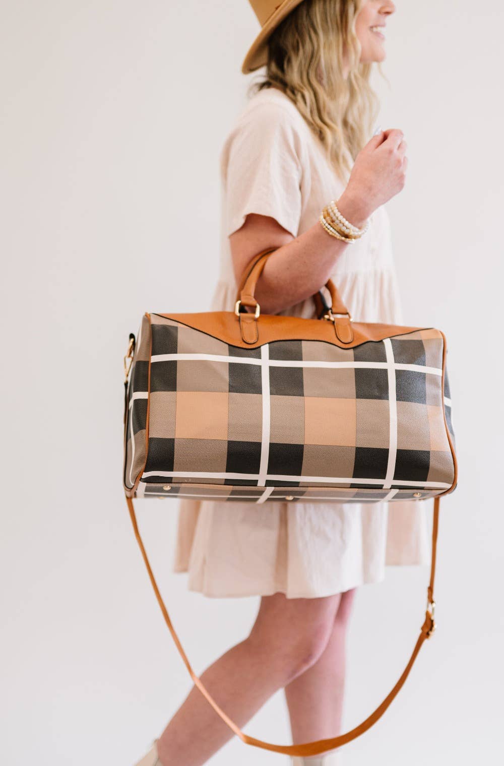 Vienna Overnighter: Camel + Tan