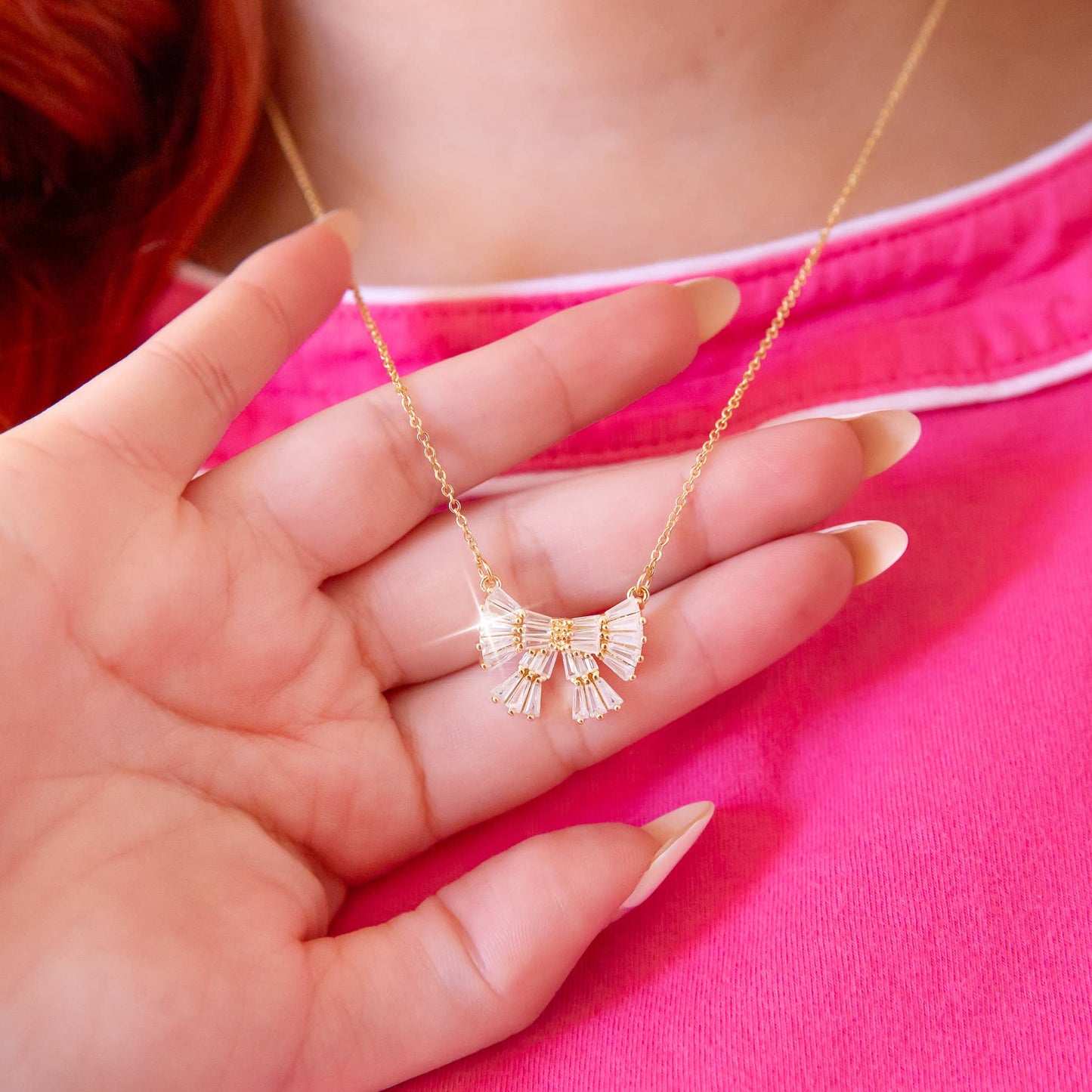 Bow Necklace