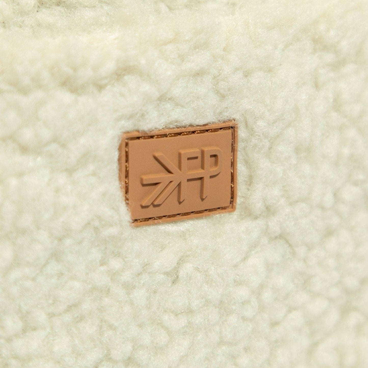 Freshly Picked Butterscotch Sherpa Teddy Tote Backpack