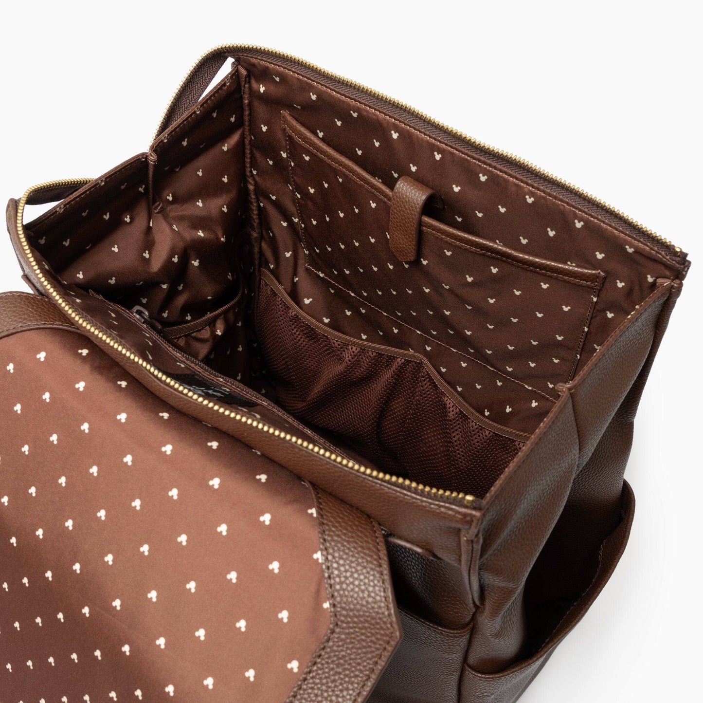 Freshly Picked Disney Mocha Mickey Mouse Classic Backpack