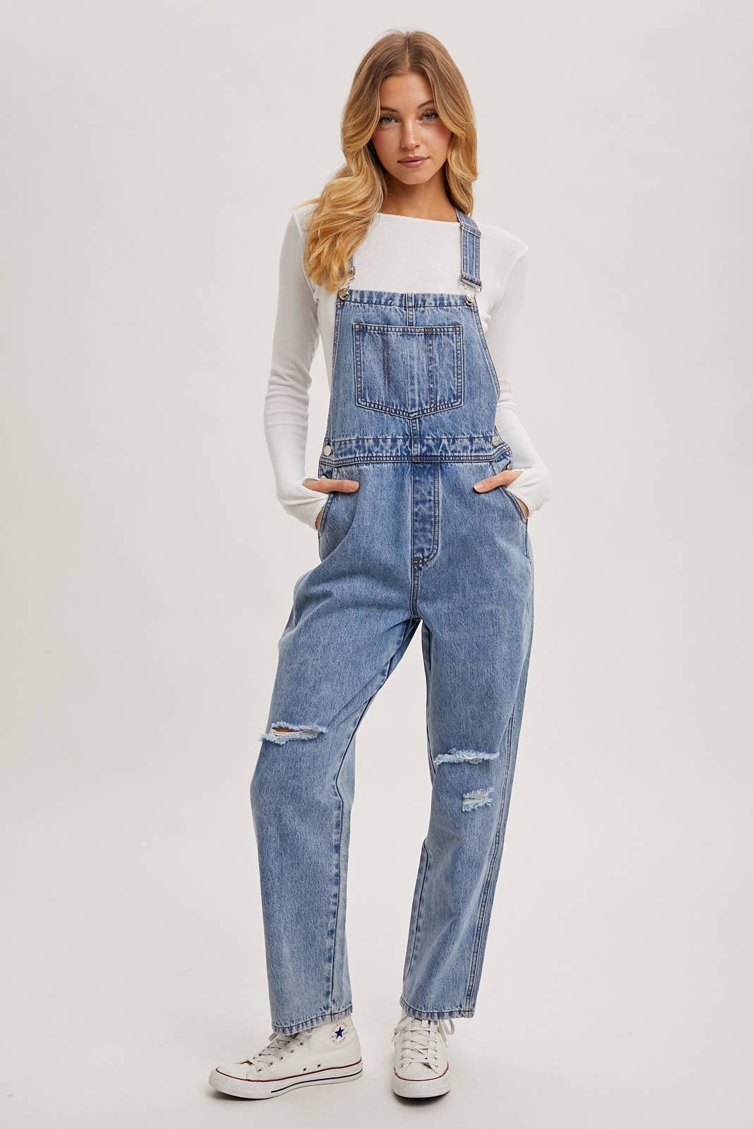 Denim Overalls