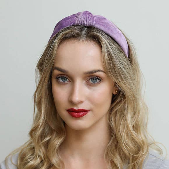 Velvet Turban Twist Knot Headband