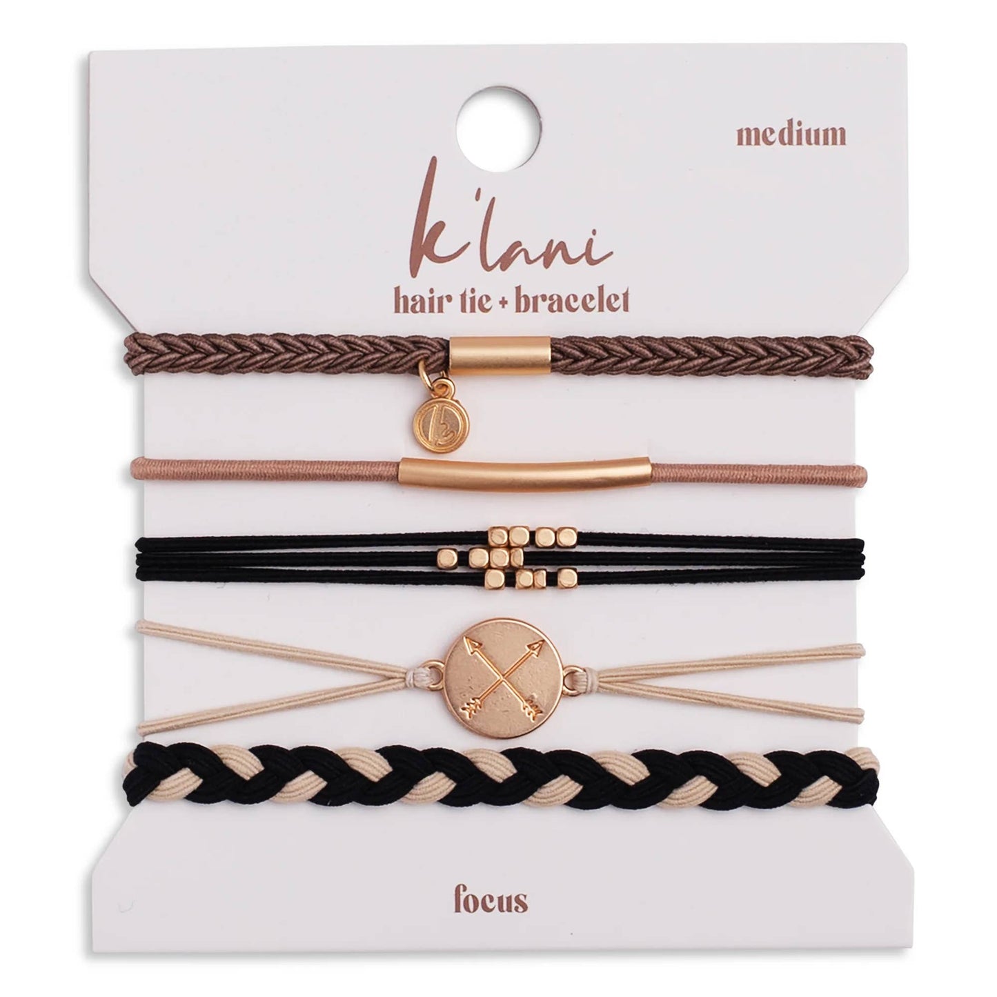 Focus Hair Tie Bracelets: Small