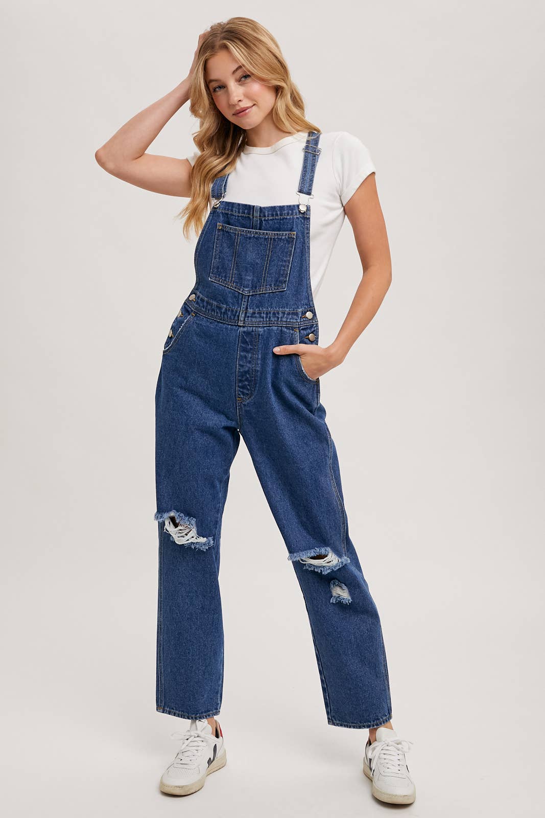 Denim Overalls