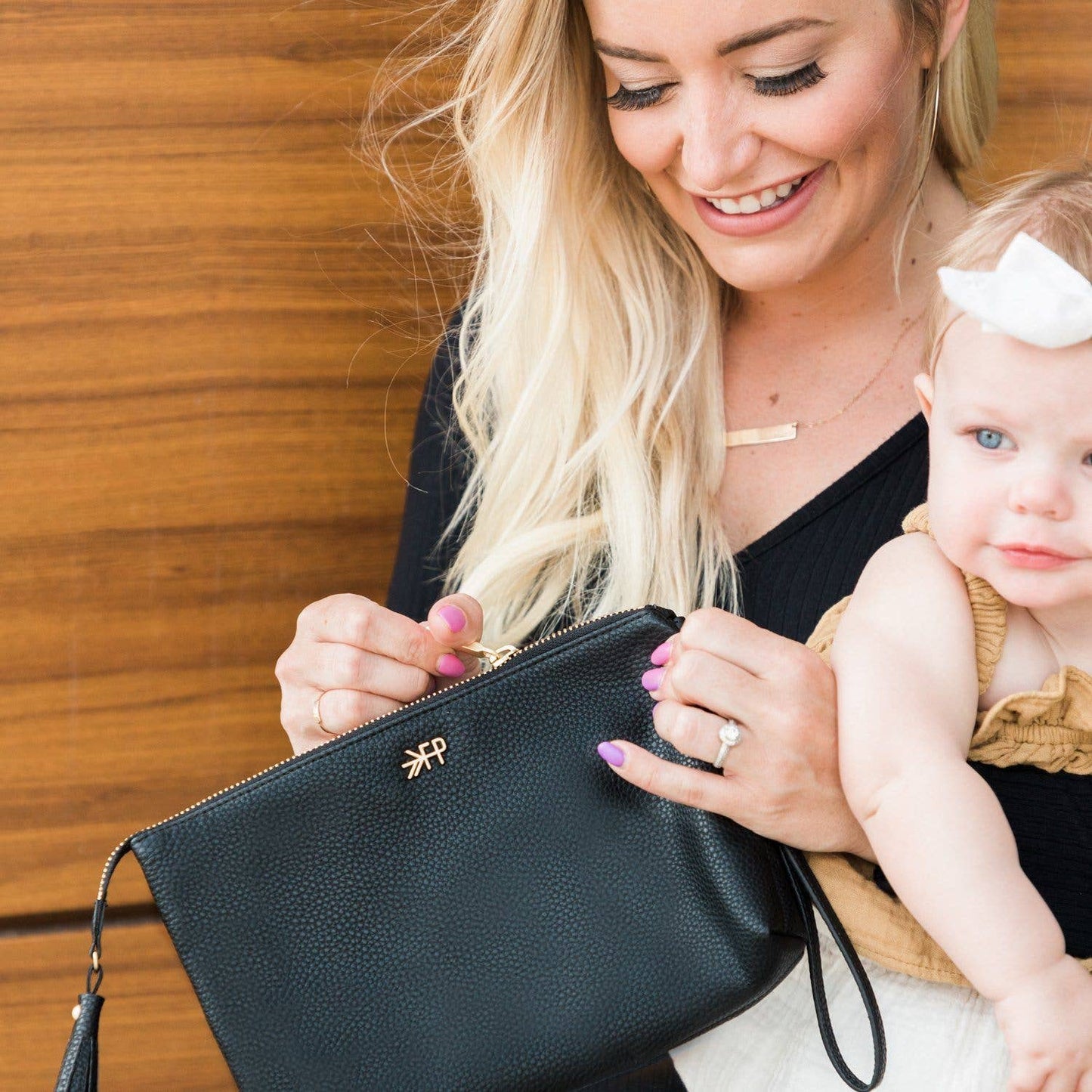 Freshly Picked Ebony Classic Clutch