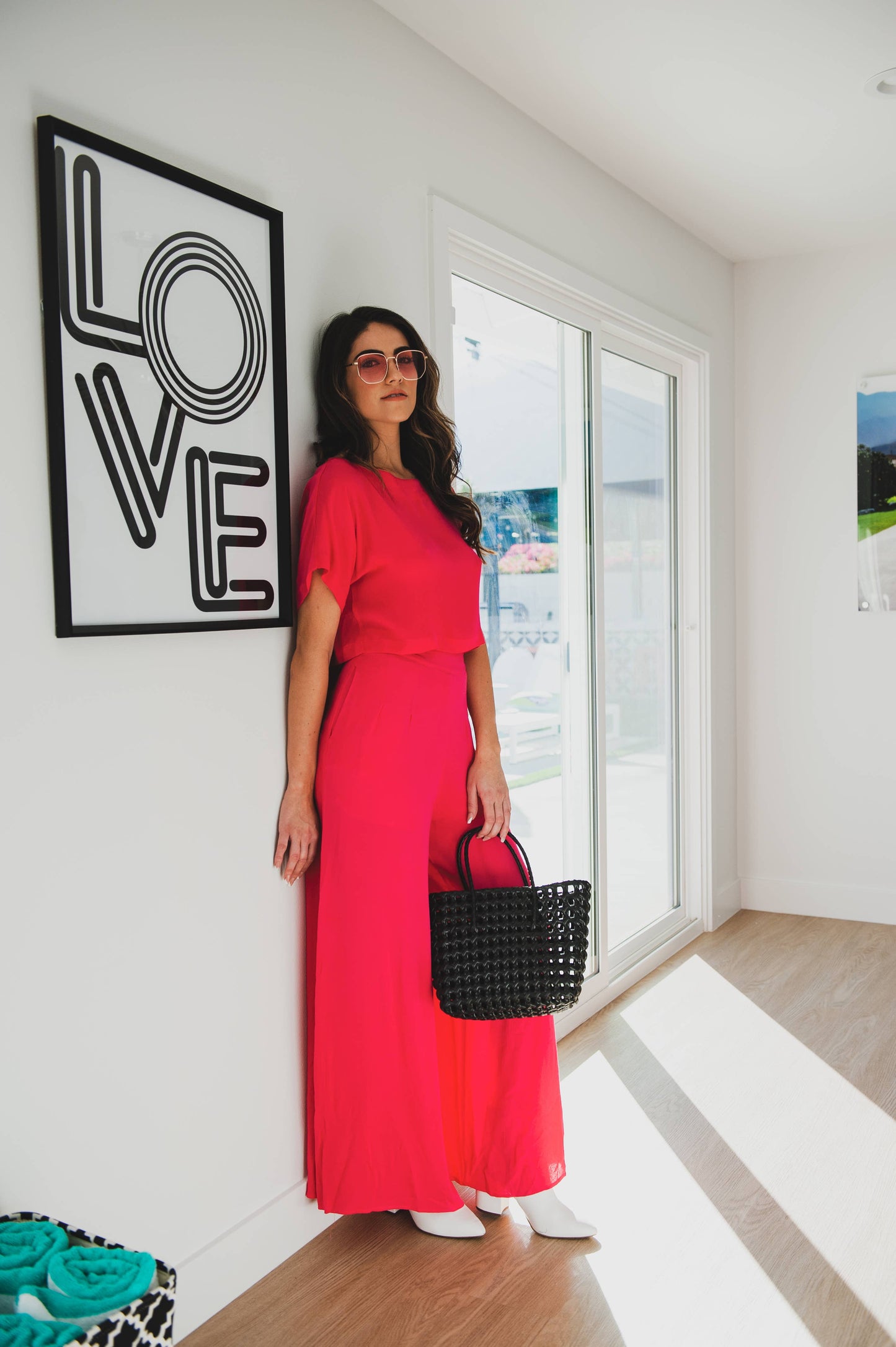 Black Basket Bag