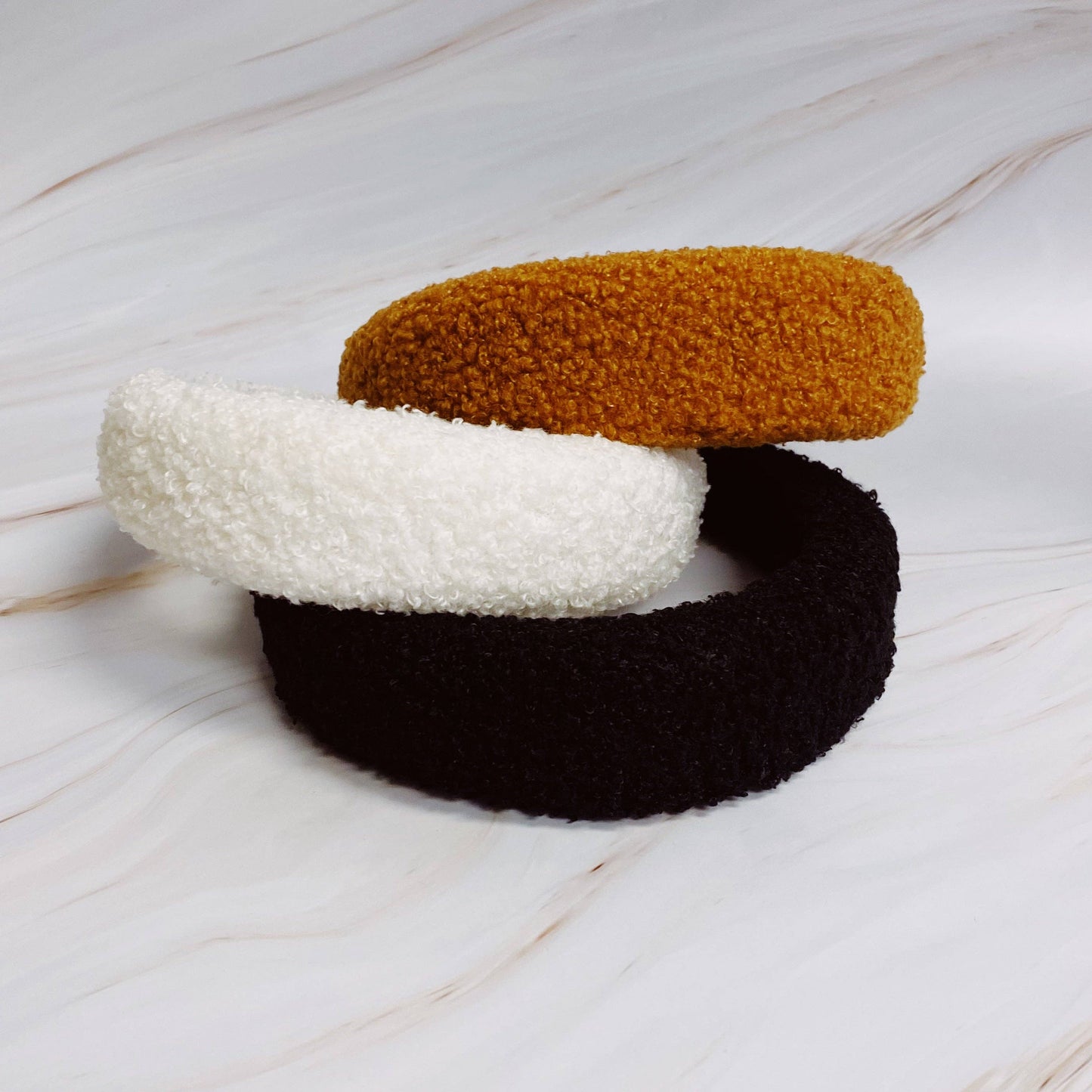 Teddy Cozy Headband: Black