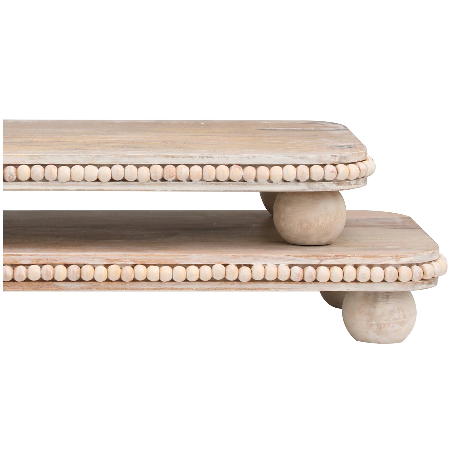 Mango Wood Beaded Trays