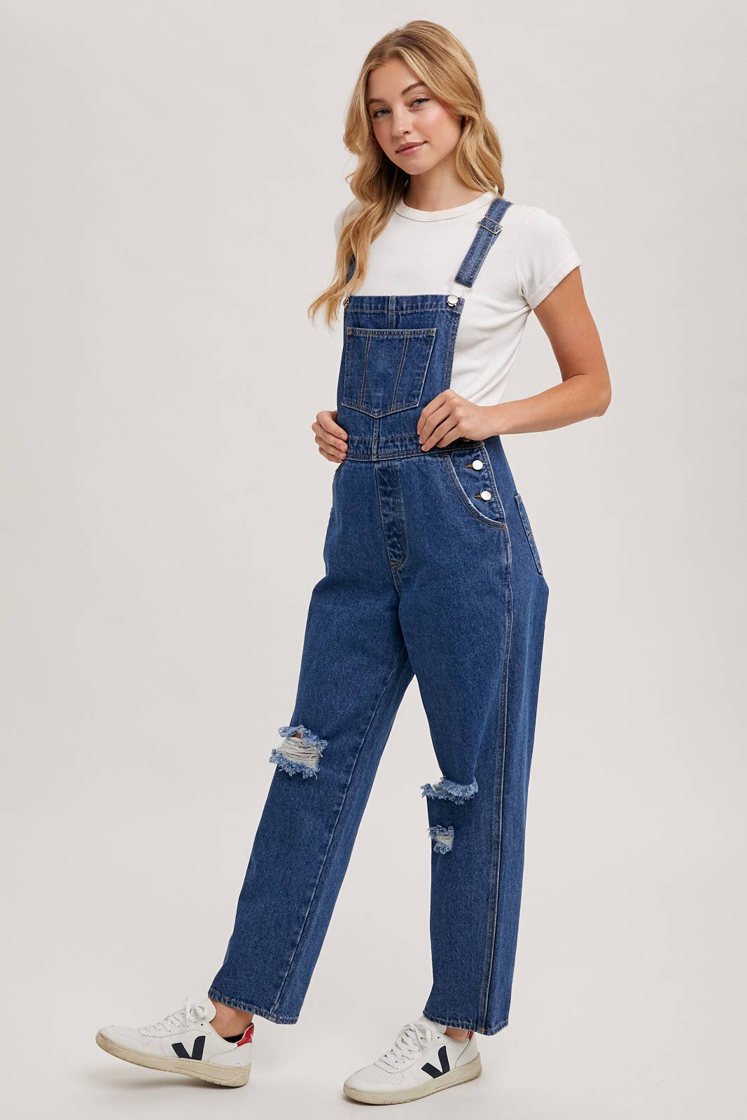 Denim Overalls