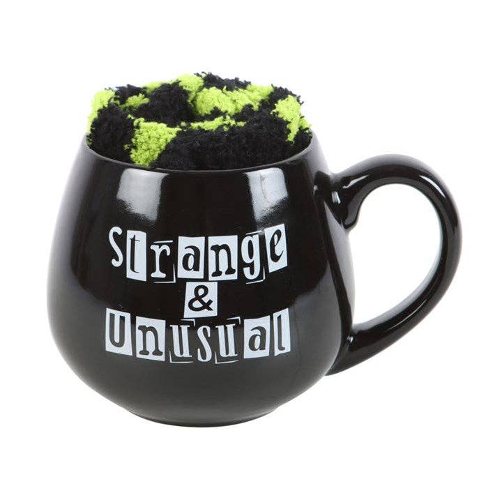 BeetleJuice - Strange & Unusual Mug and Socks Set