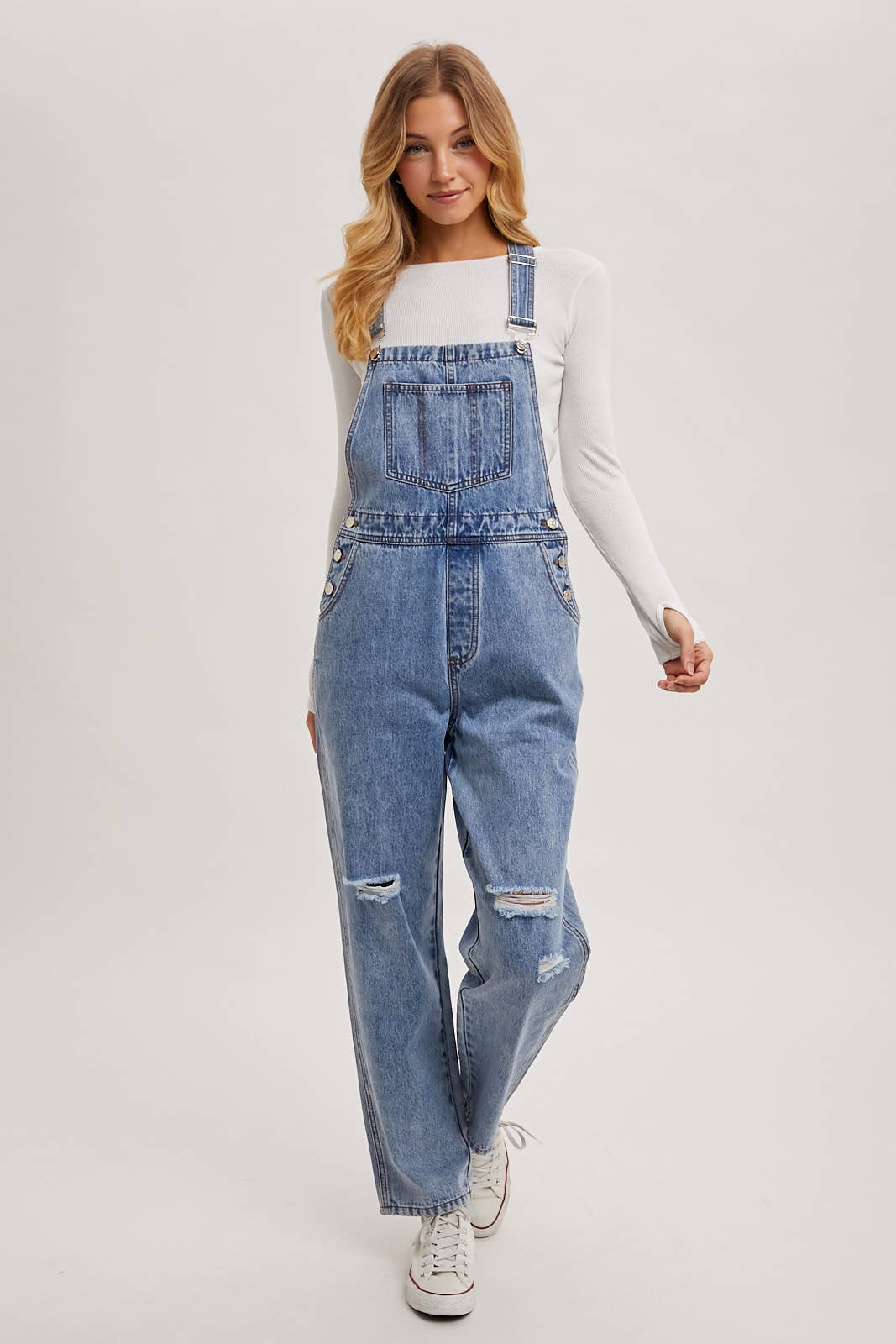 Denim Overalls