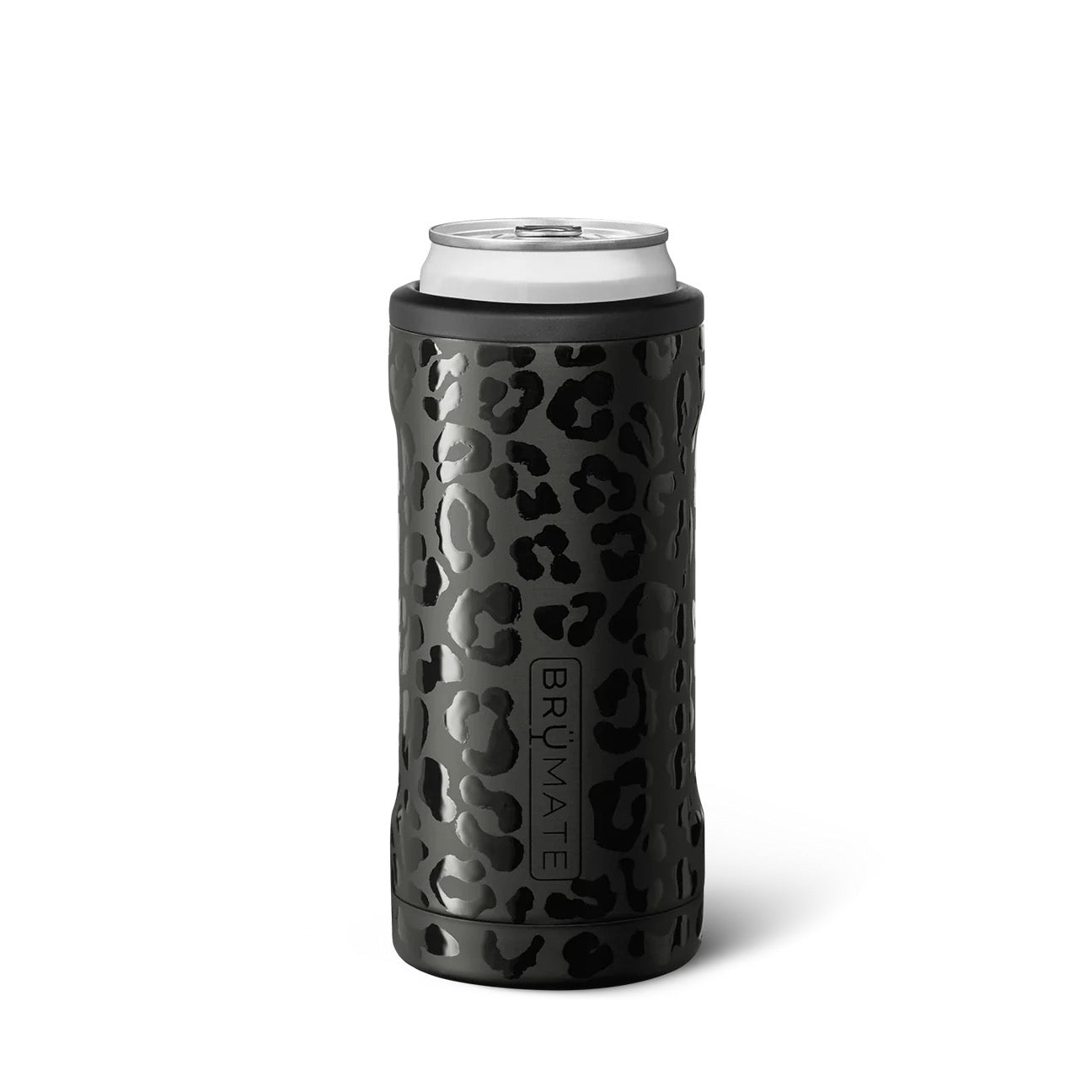 BRUMATE - HOPSULATOR SLIM | ONYX LEOPARD | 12OZ SLIM CANS