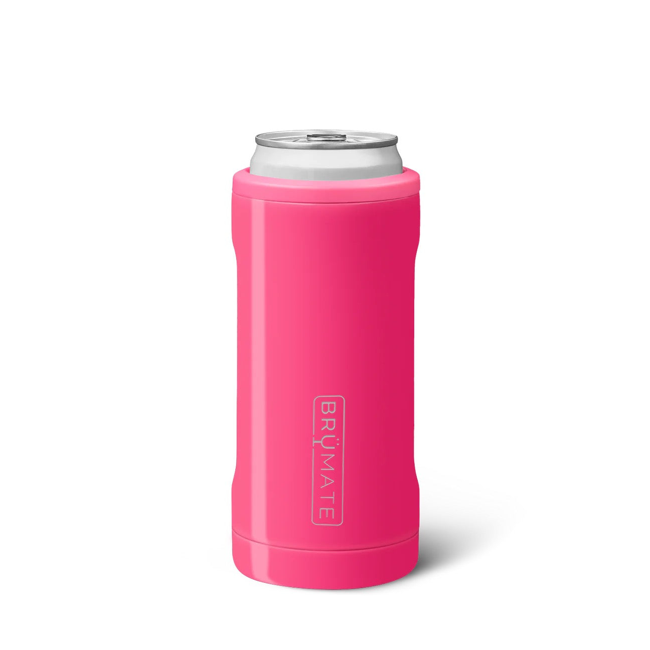 BruMate -HOPSULATOR SLIM | NEON PINK | 12OZ SLIM CANS