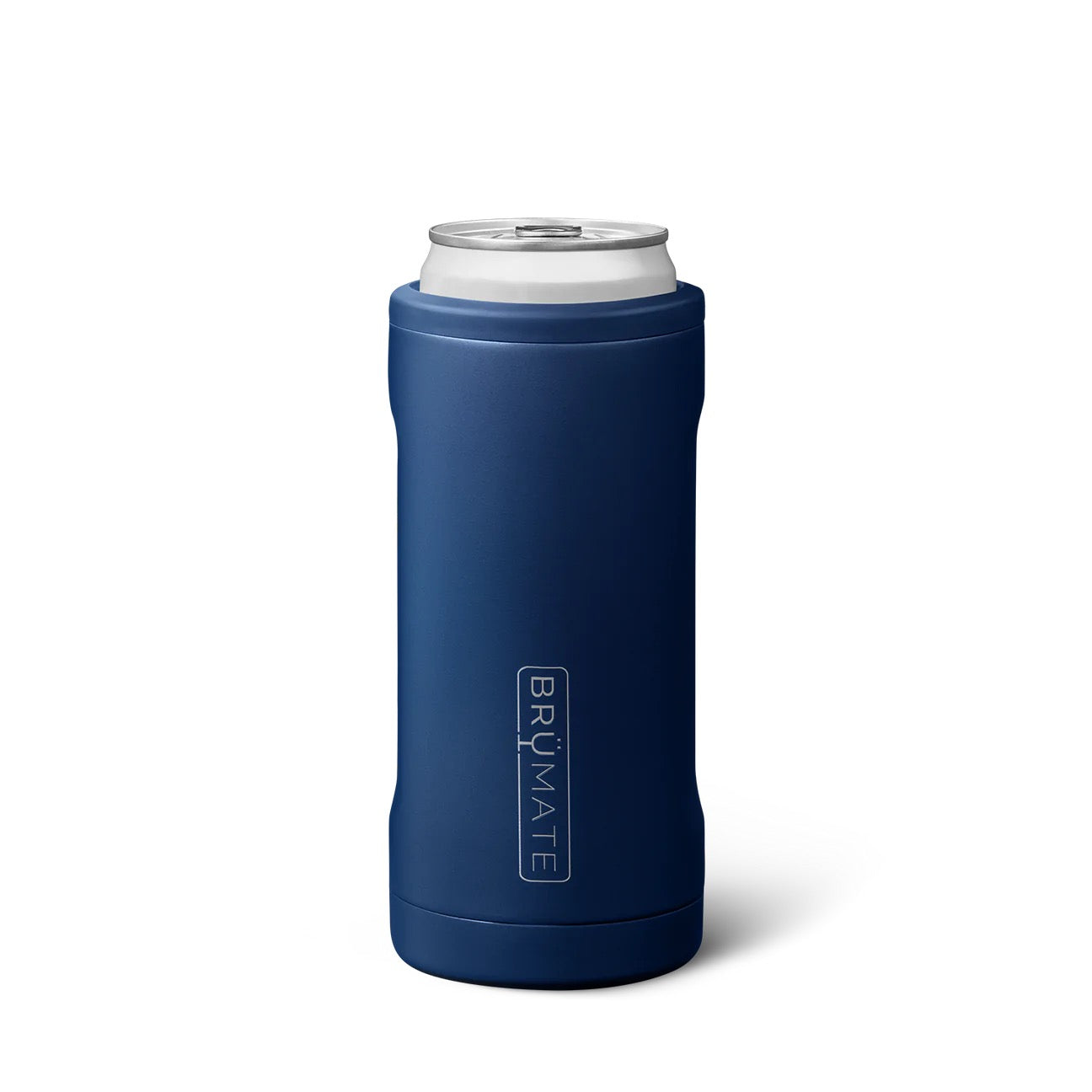 BruMate -HOPSULATOR SLIM | MATTE NAVY | 12OZ SLIM CANS