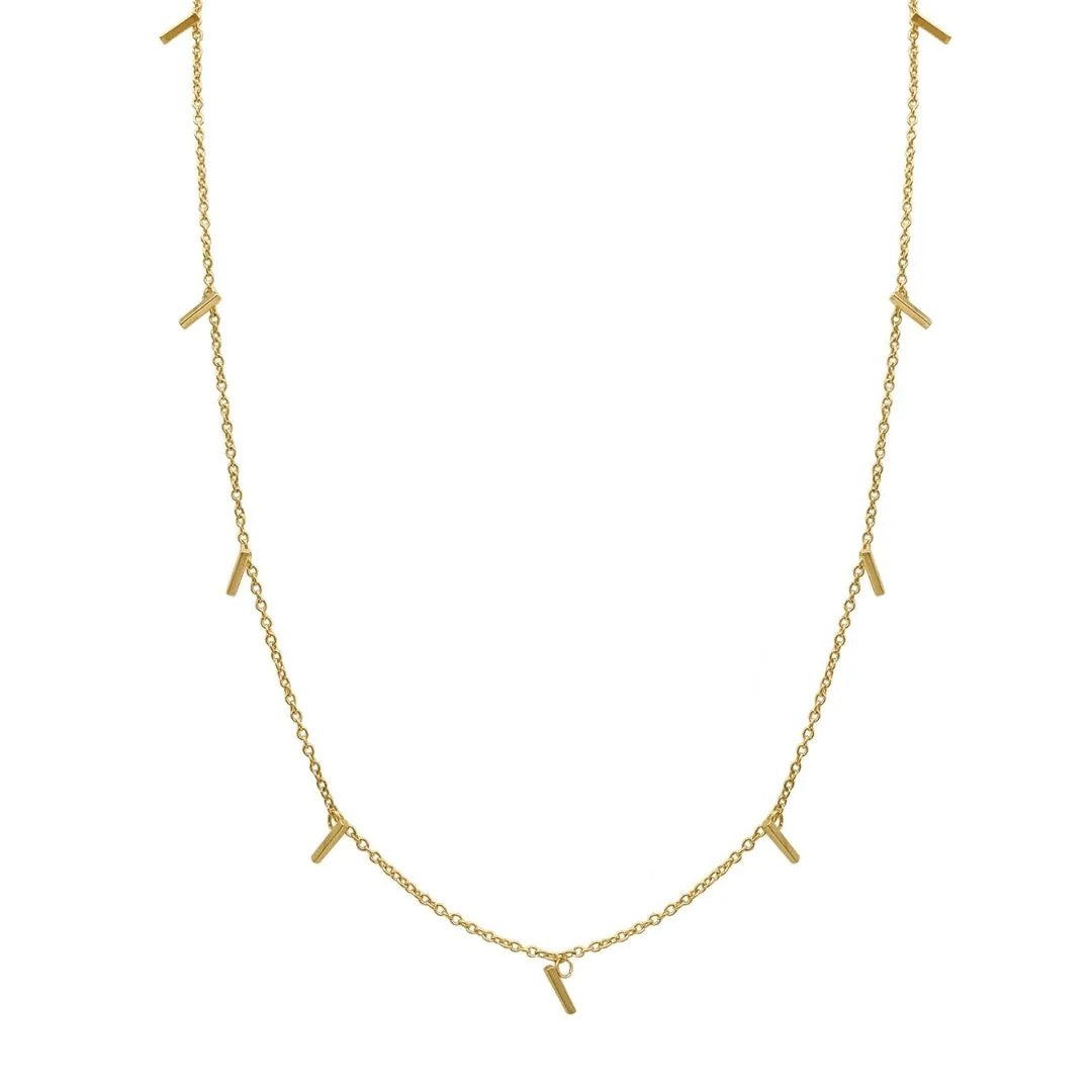 Multi Bar Layering Necklace