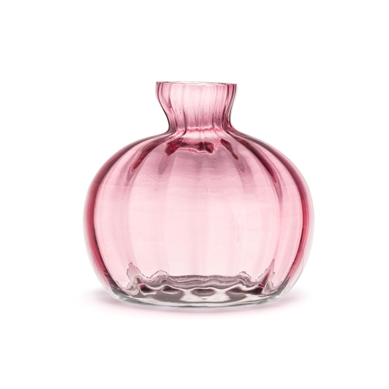 Pink Glass Bud Vase