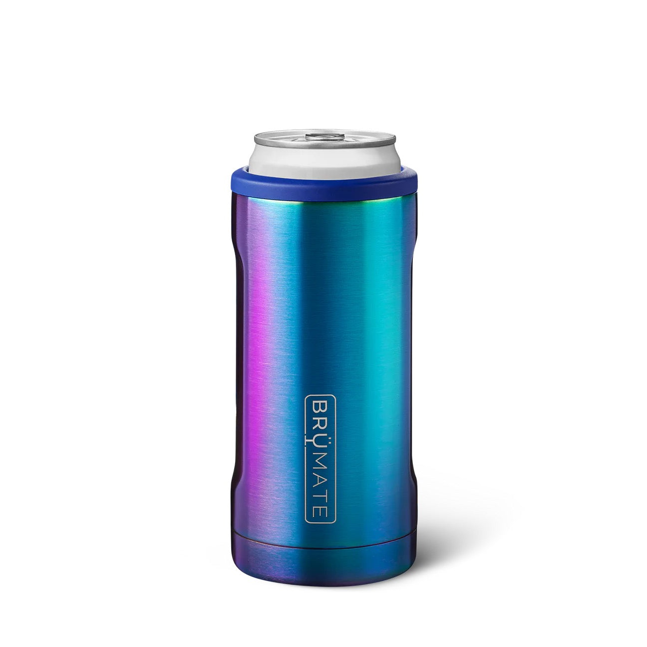 BruMate - HOPSULATOR SLIM | RAINBOW TITANIUM | 12OZ SLIM CAN