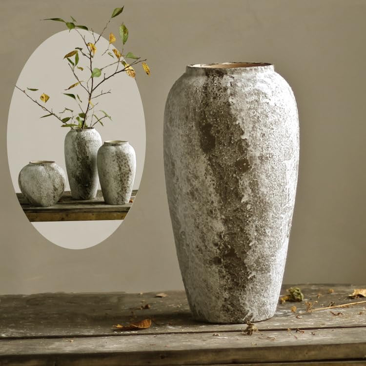 Rustic Ceramic Flower Vase