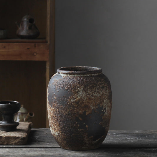 Terracotta Rustic Vase