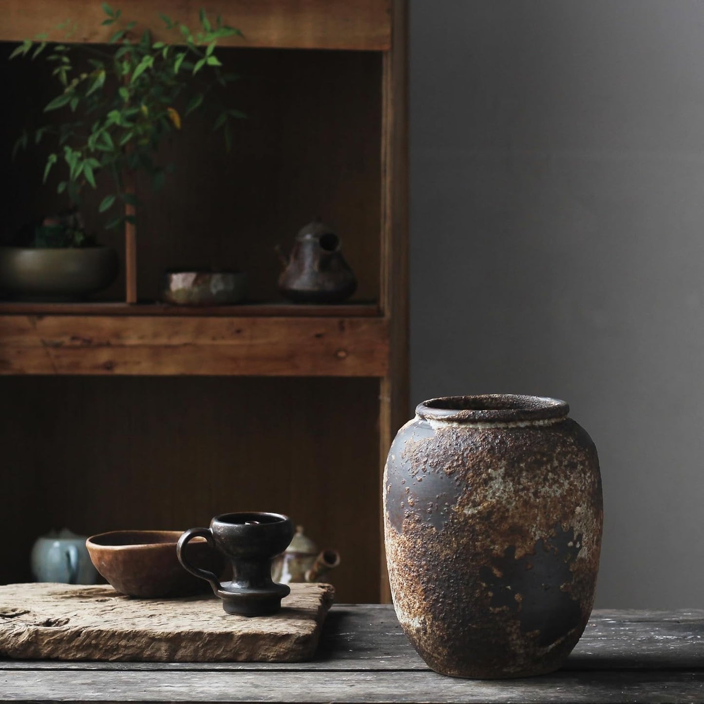 Terracotta Rustic Vase