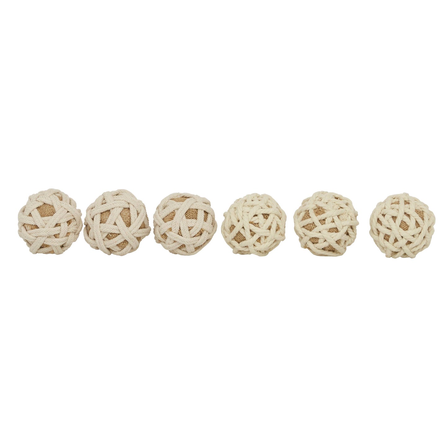 Jute Rope Woven Decorative Ball Orb