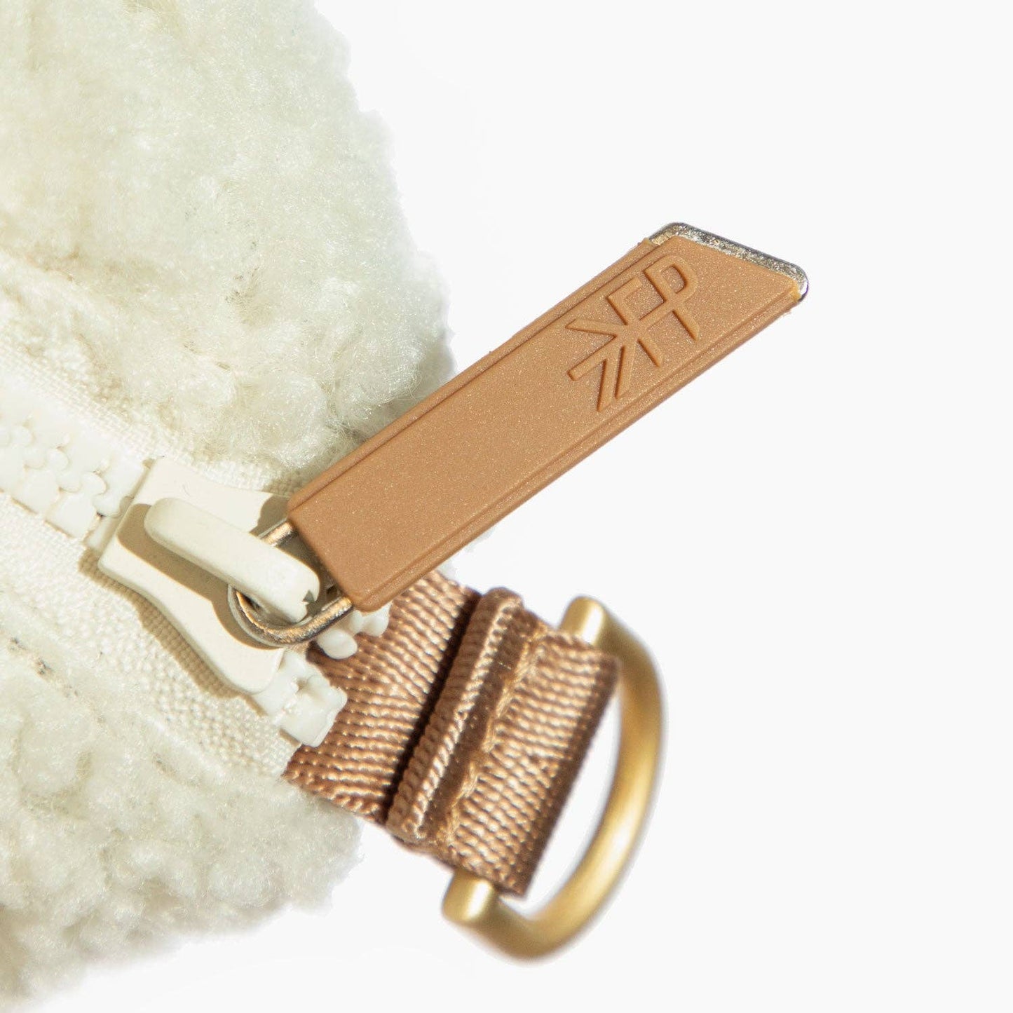 Freshly Picked Butterscotch Sherpa Teddy Tote Backpack