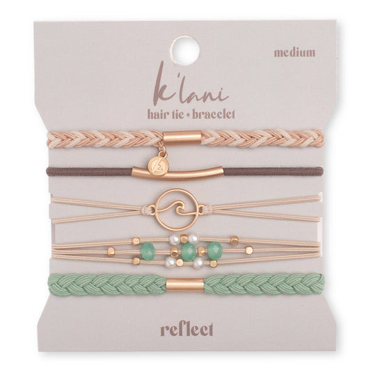 K'Lani Hair Tie Bracelets : Reflect