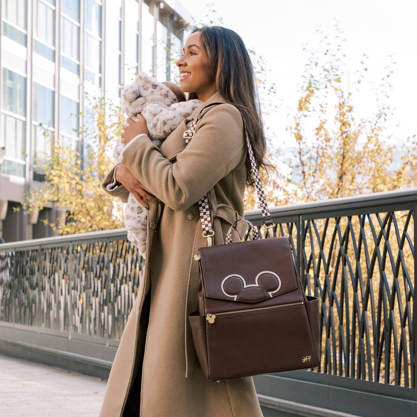 Freshly Picked Disney Mocha Mickey Mouse Classic Backpack