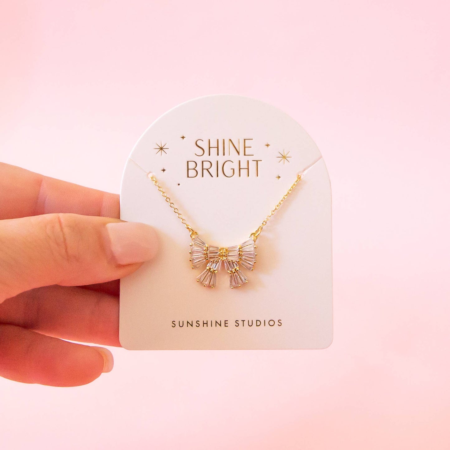 Bow Necklace
