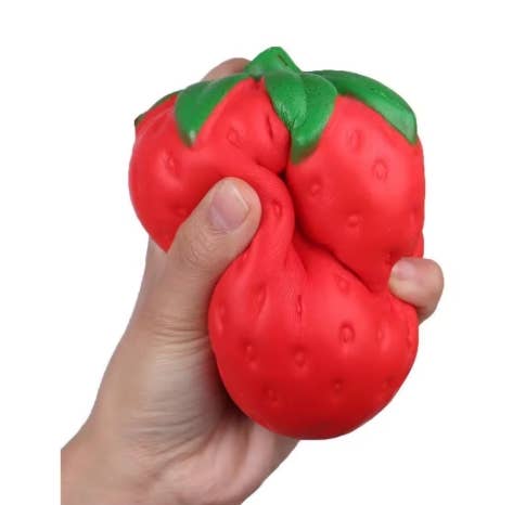 Jumbo Strawberry Squishy Slow Rising
