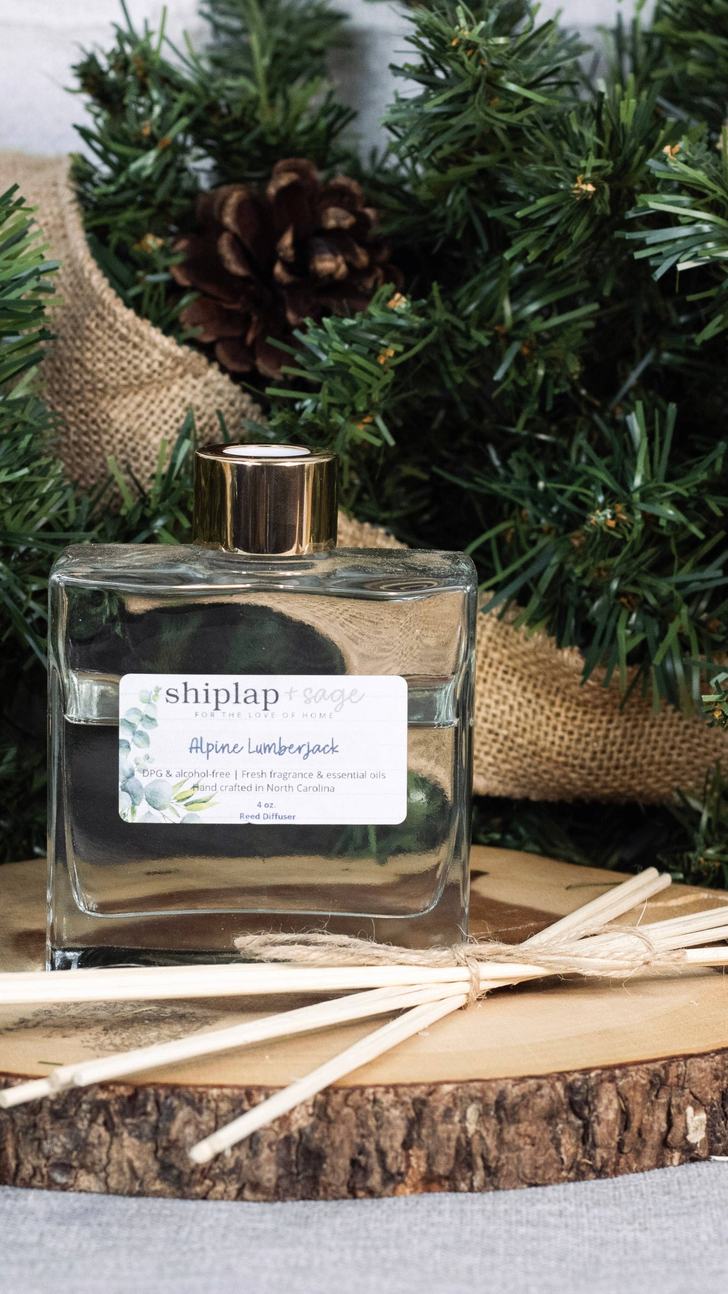 Reed Diffuser - Alpine Lumberjack