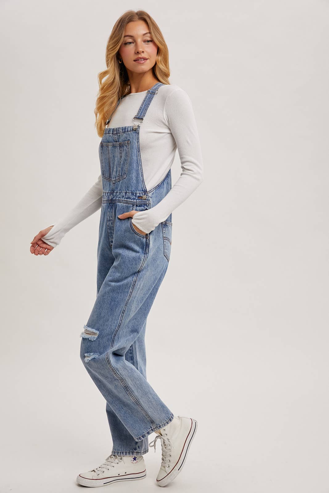 Denim Overalls