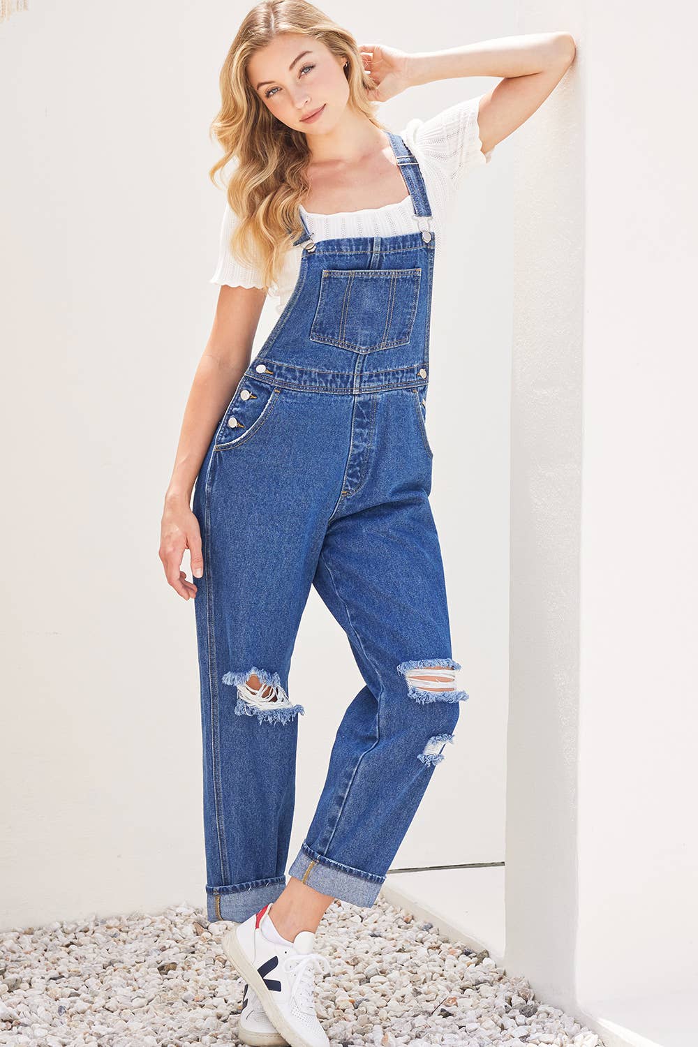 Denim Overalls