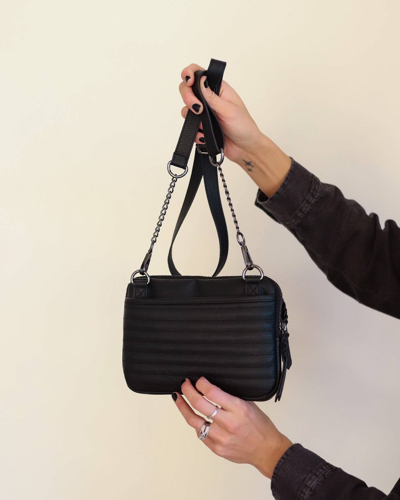 Pebble Black CrossBody