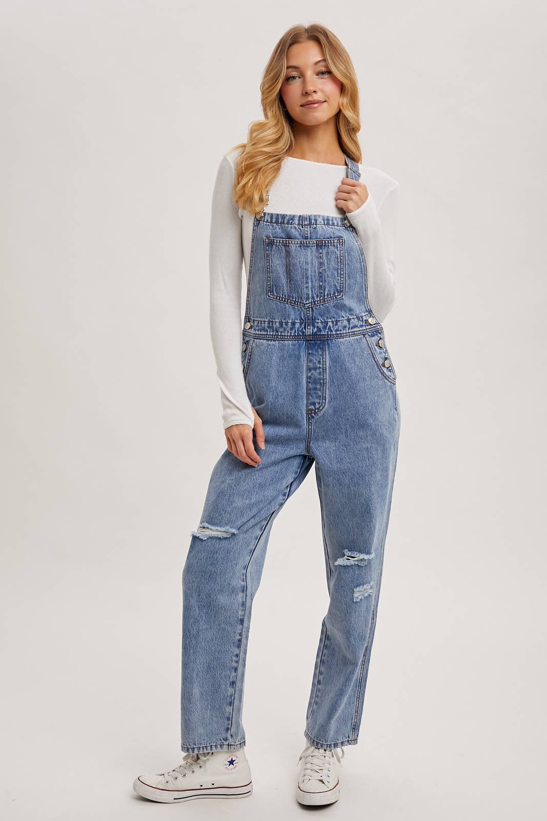 Denim Overalls