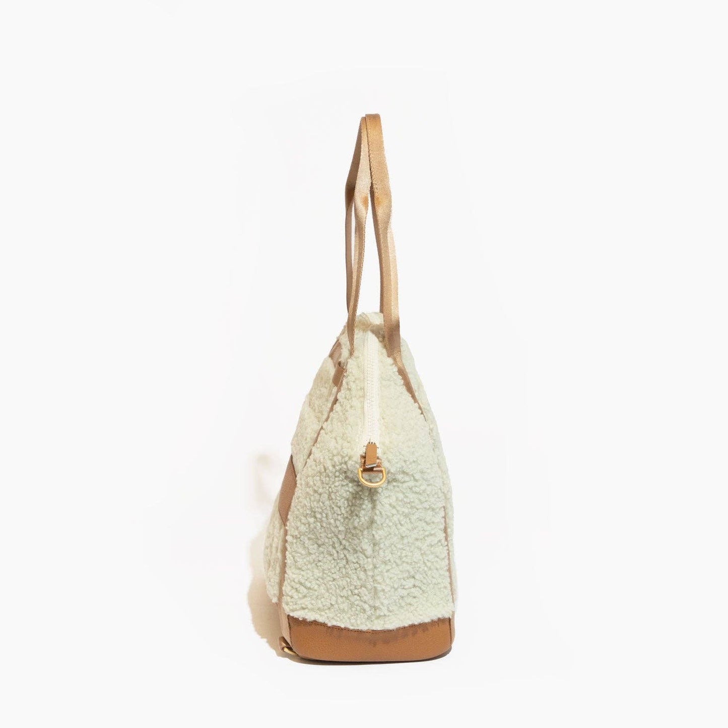 Freshly Picked Butterscotch Sherpa Teddy Tote Backpack