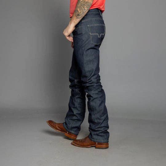 Kimes Ranch Men's Raw James Jeans: Blue / 30/34
