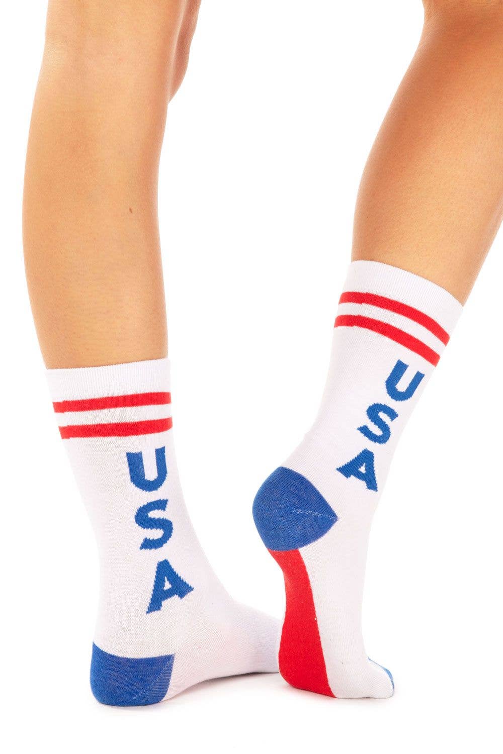 Women's Retro USA Socks