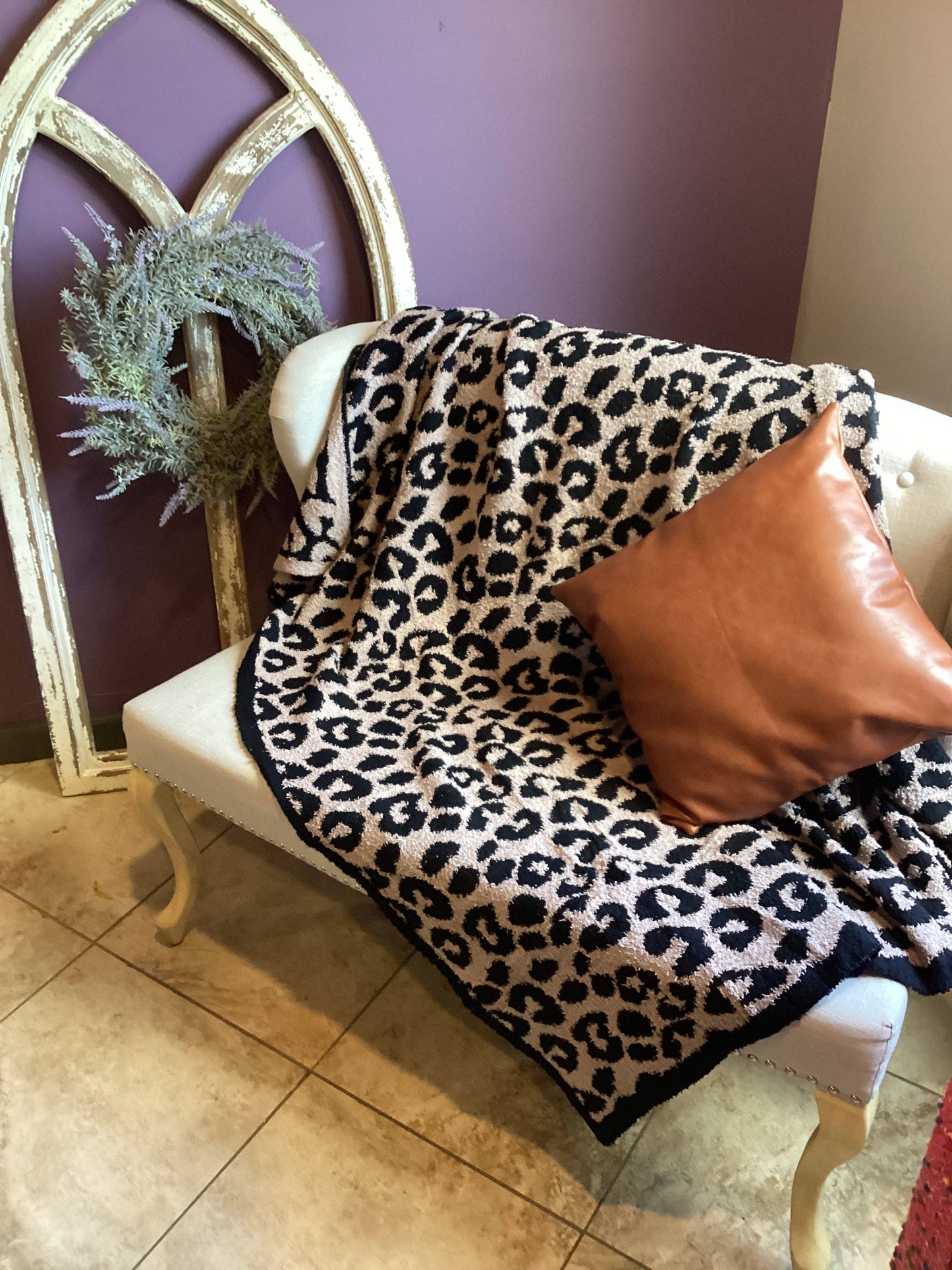 Luxury Plush Cozy Leopard Blankets