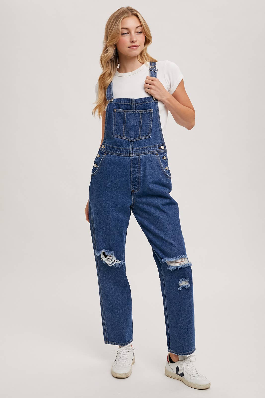 Denim Overalls