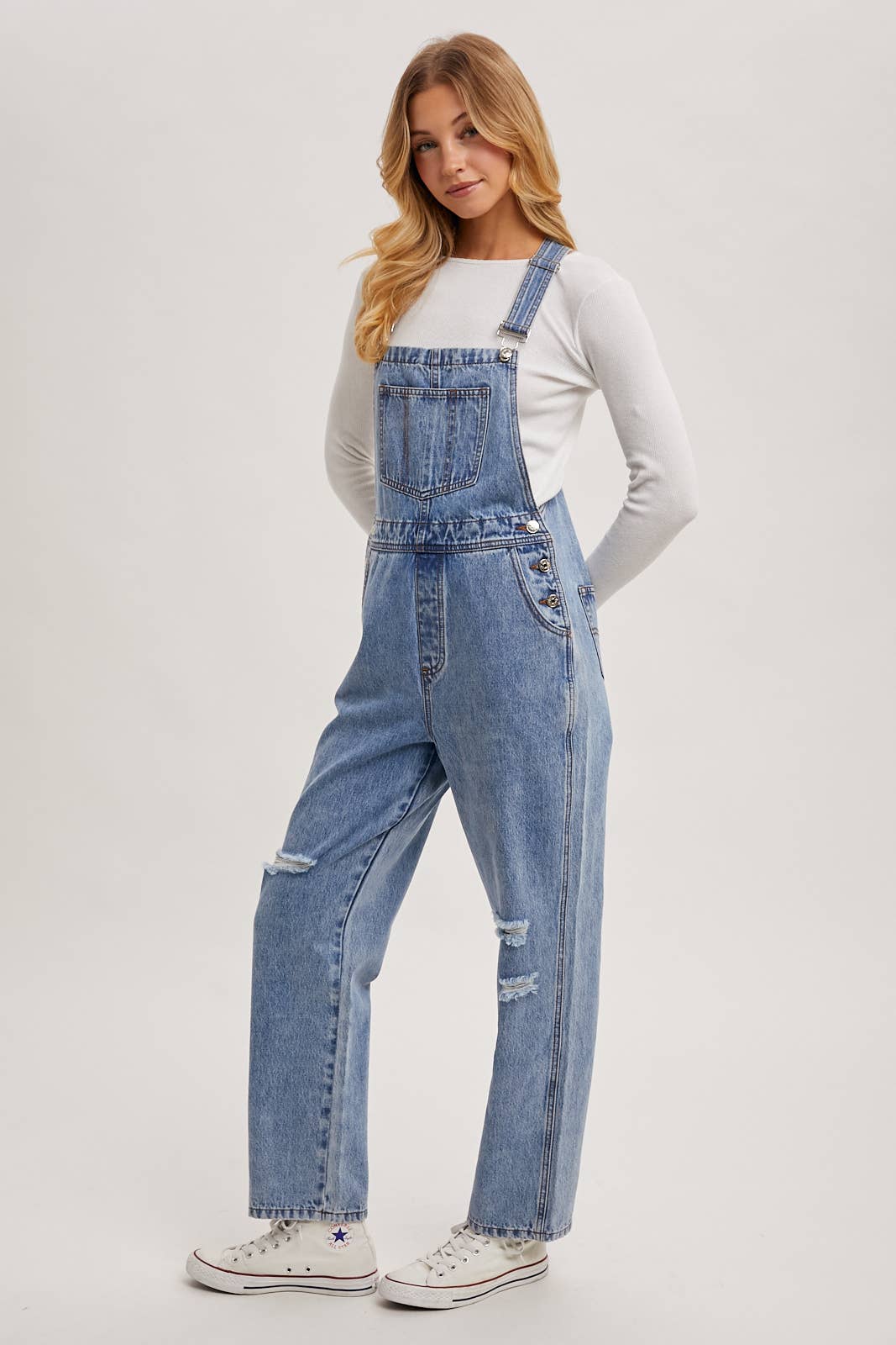Denim Overalls