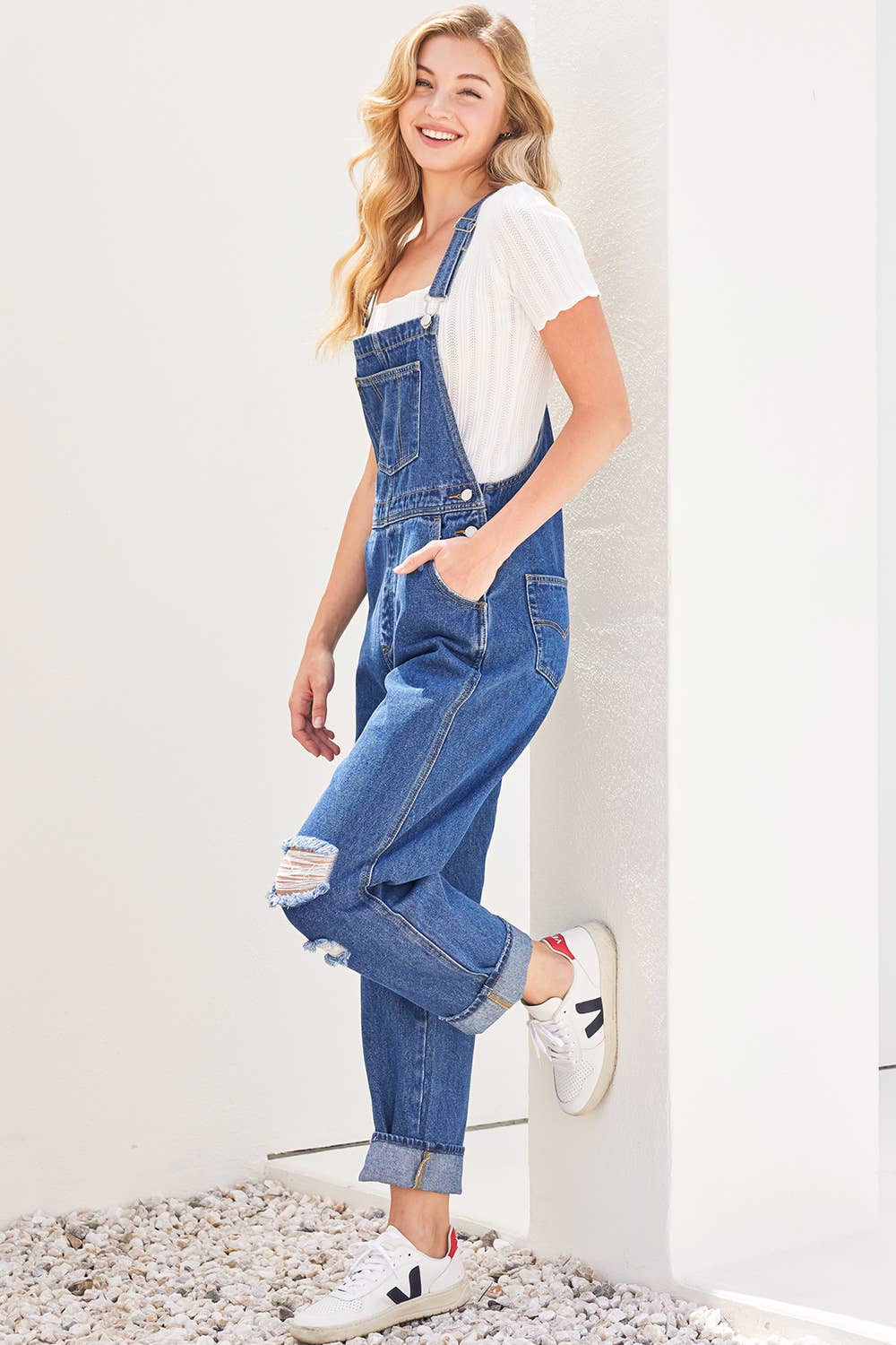 Denim Overalls