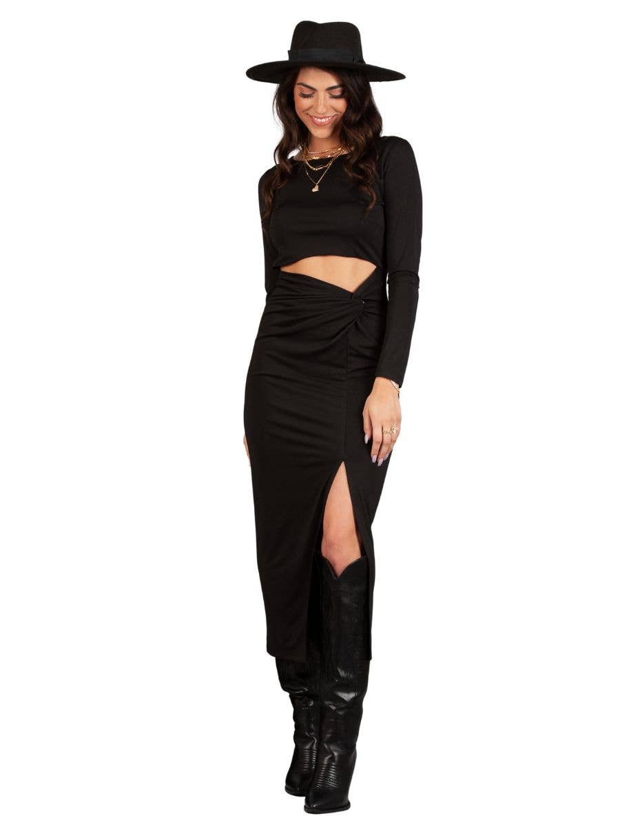 ARIA CUTOUT DRESS
