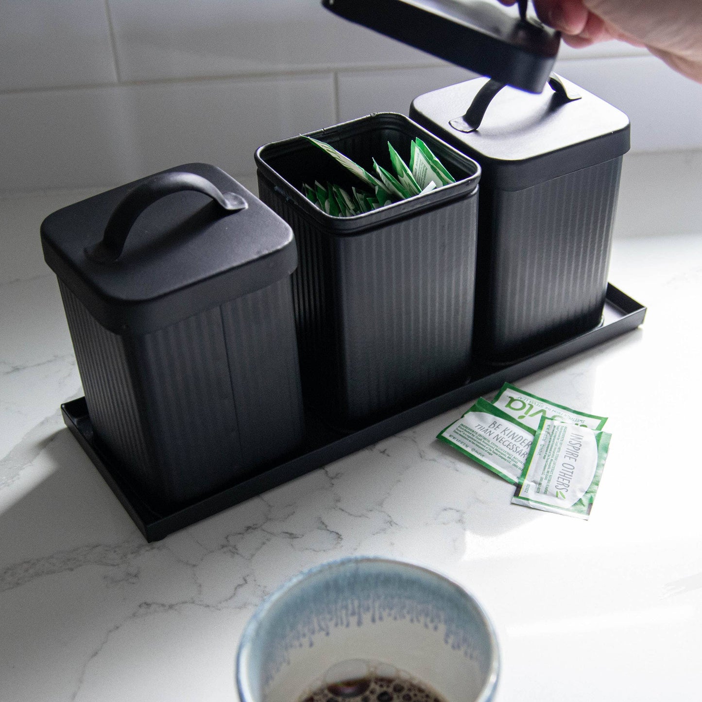 Auden Canisters with Tray