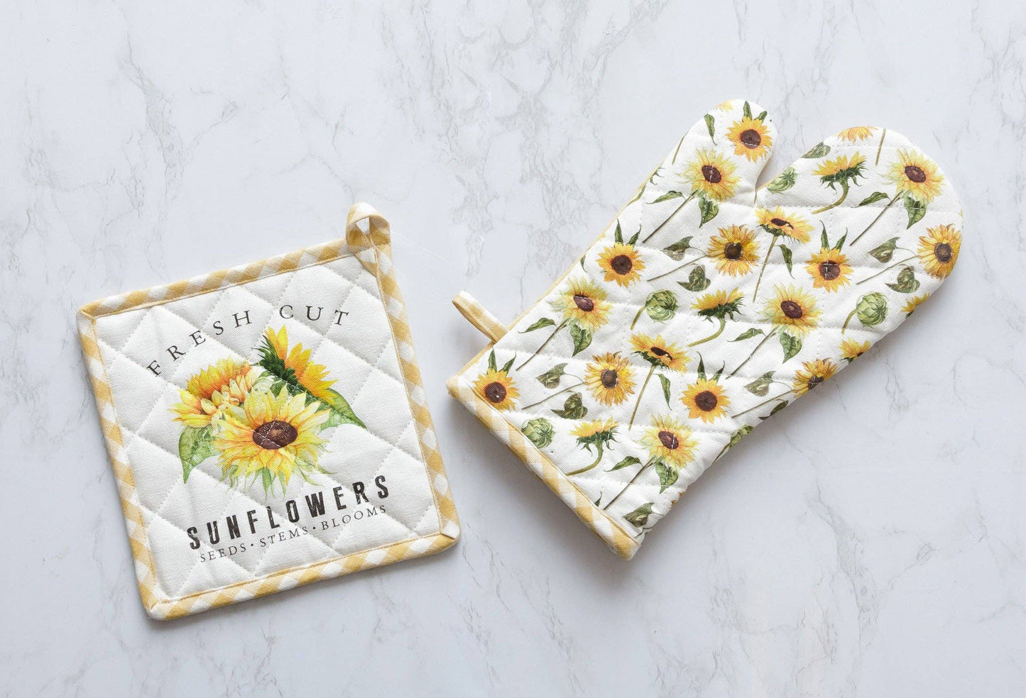 Oven Mitt and Pot Holder Set