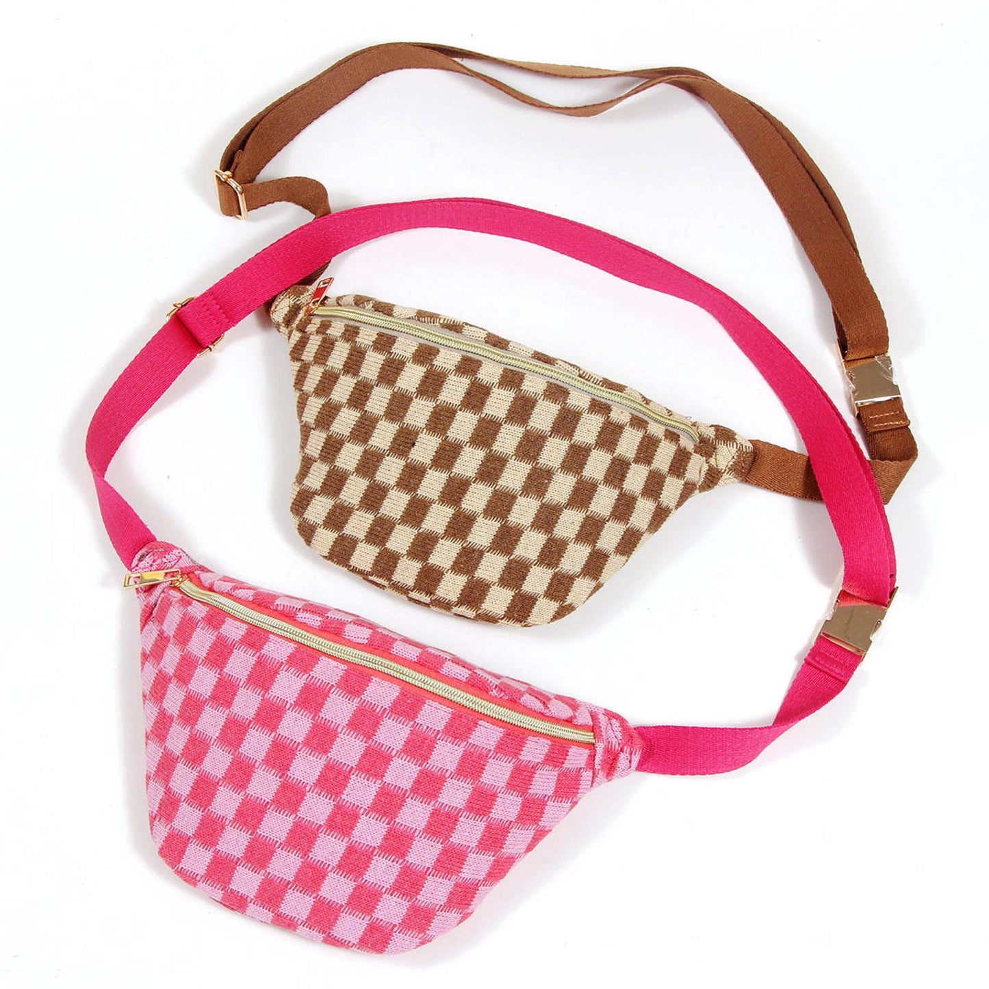 Check Yourself Belt Sling Bag: Pink – The Fernweh Boutique