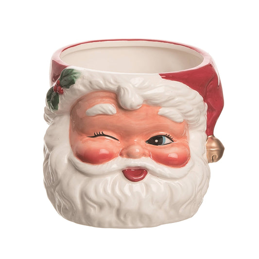 Christmas Retro Santa  Bowl