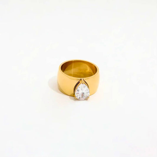 Gold Plated Band Ring